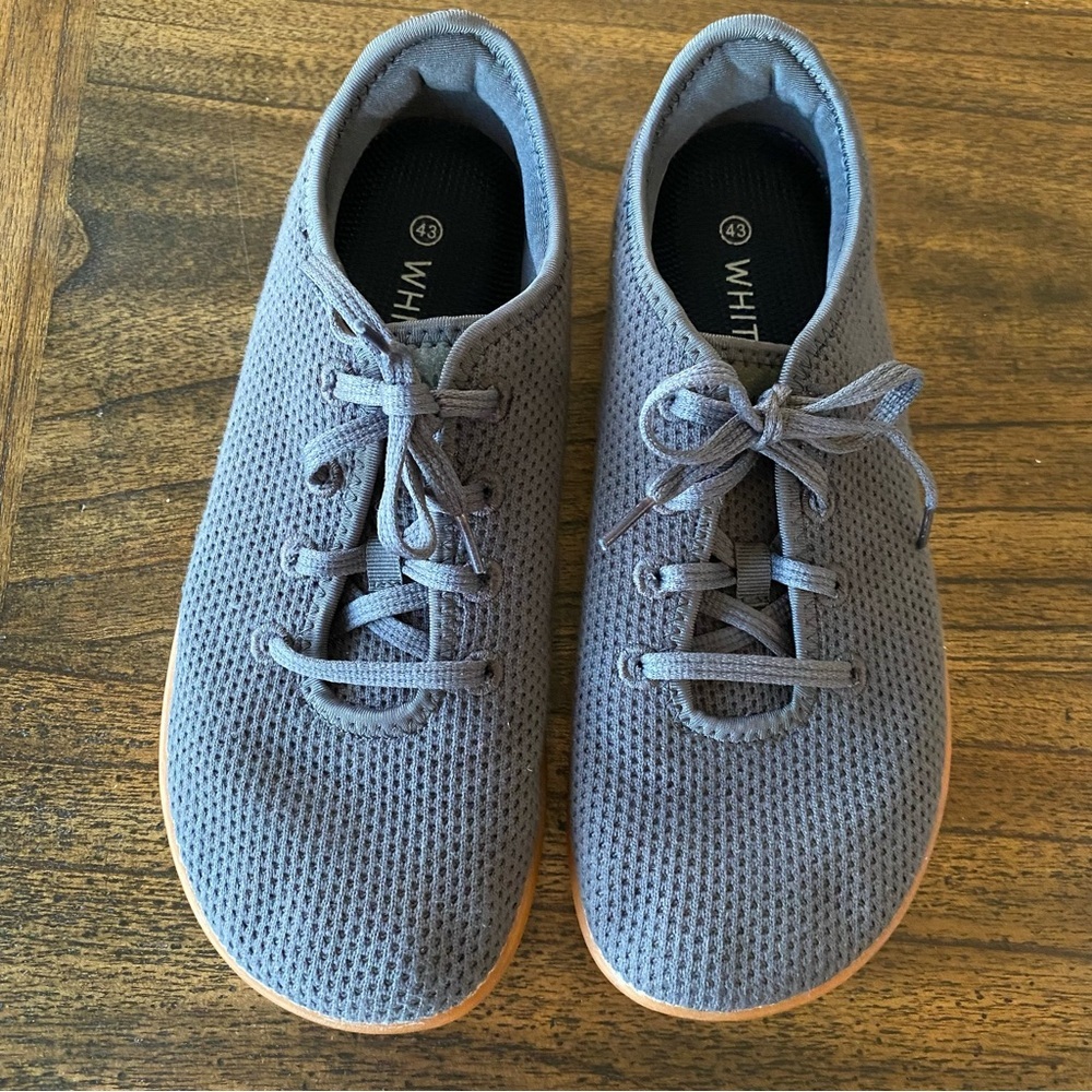 Whitin Barefoot Minimalist Wide Toe Box Zero Drop Sole Euro Size 43